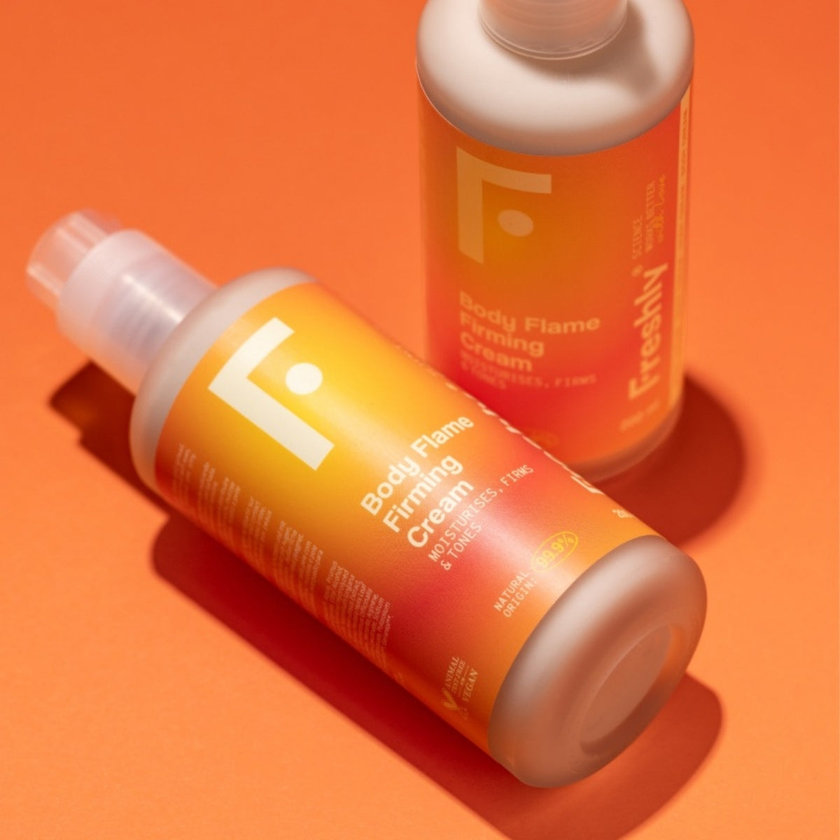 Freshly Cosmetics Body Flame Firming Cream, complejo de 7 plantas antioxidante y drenante