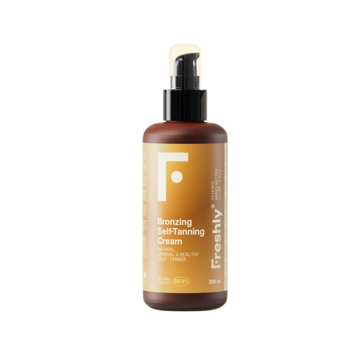 Freshly Cosmetics Bronzing Radiance Self-Tanning Cream, crema autobronceadora 200 ml