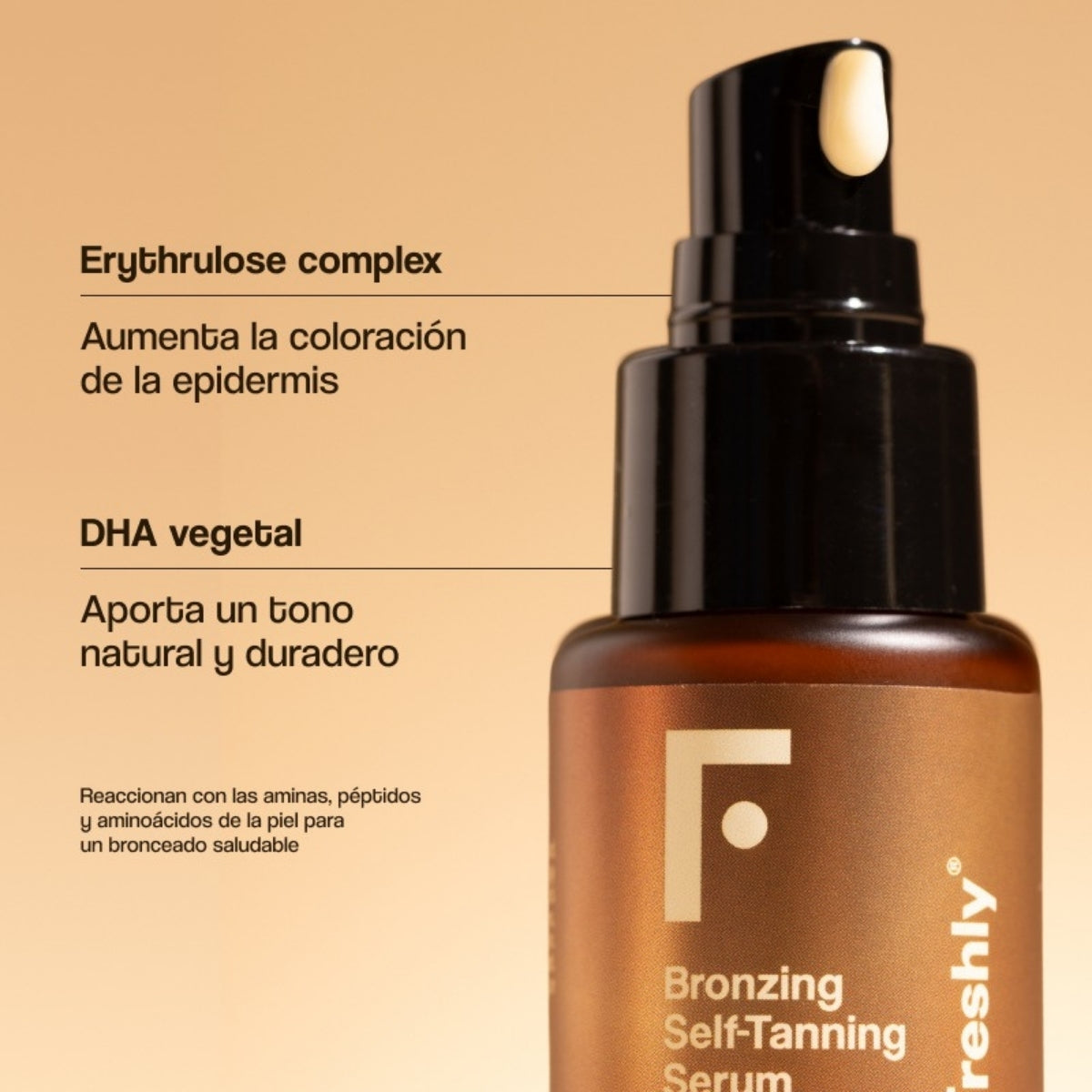 Freshly Cosmetics Bronzing Self-Tanning Serum, broncea sin exposición solar