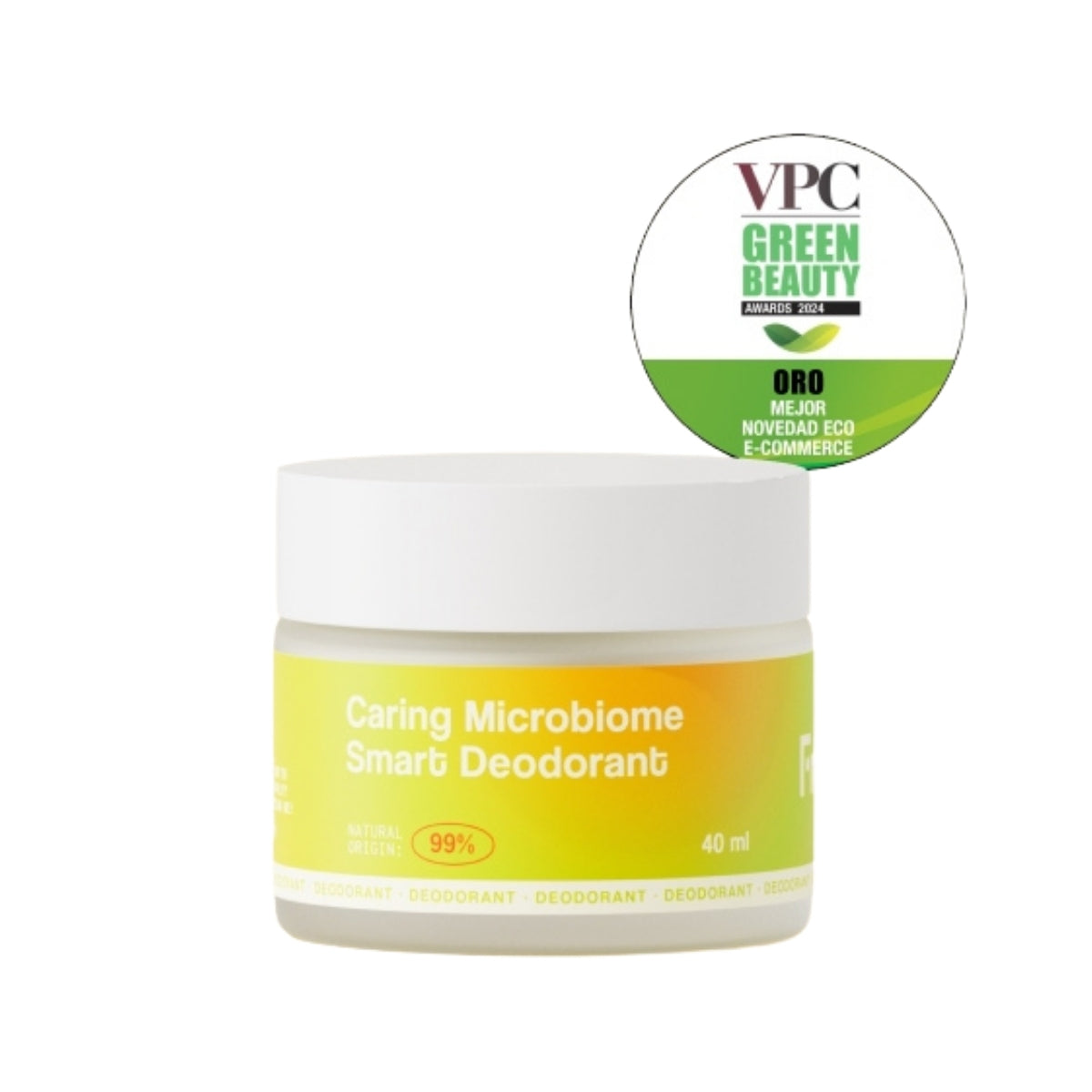 Freshly Cosmetics Caring Microbiome Smart Deodorant, desodorante natural 40 ml