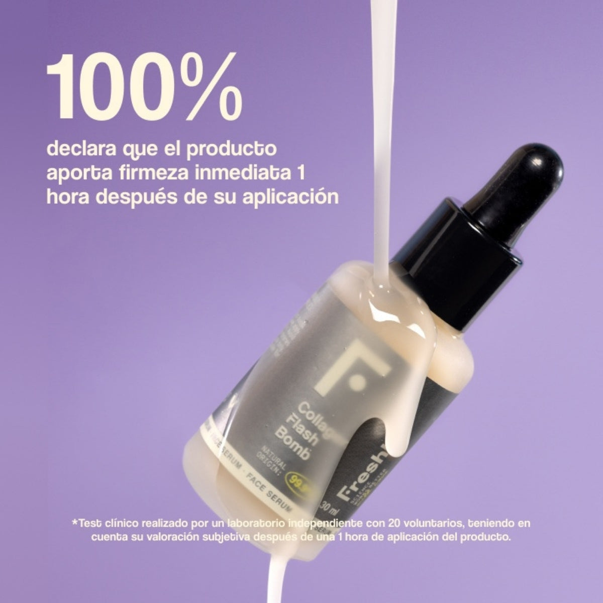 Freshly Cosmetics Collagen Flash Bomb, efecto tensor y luminoso al instante