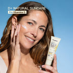 Freshly Cosmetics D+ Natural Suncare Age-Repair SPF 50, núcleo 100% mineral con acción antiedad