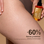 Freshly Cosmetics Golden Radiance Body Oil, absorción rápida sin dejar sensación grasa