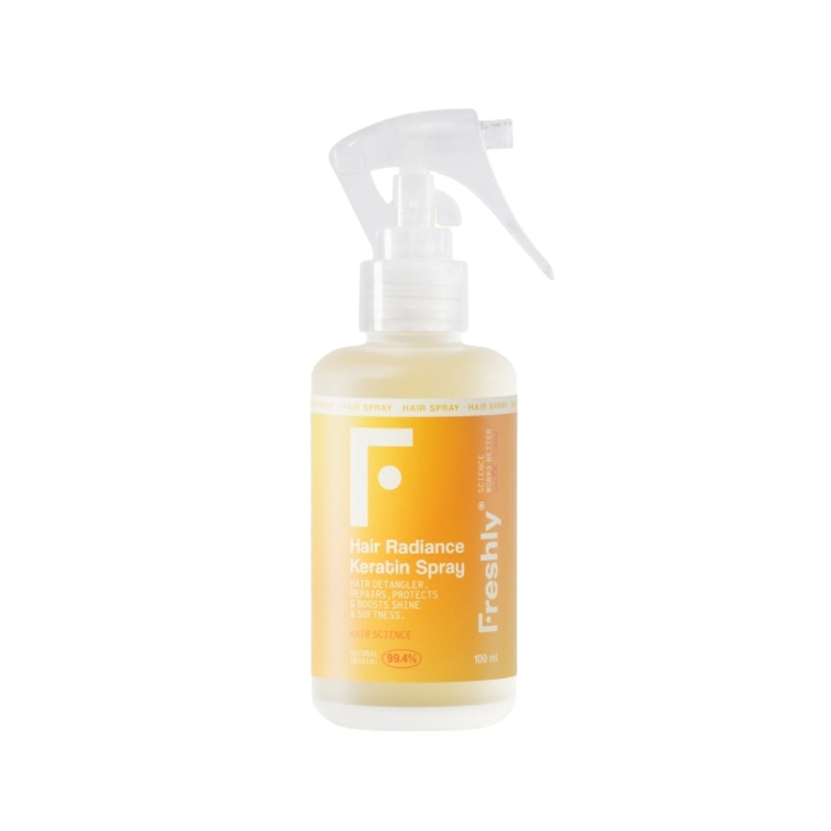 Freshly Cosmetics Hair Radiance Keratin Spray, spray capilar sin aclarado 100 ml