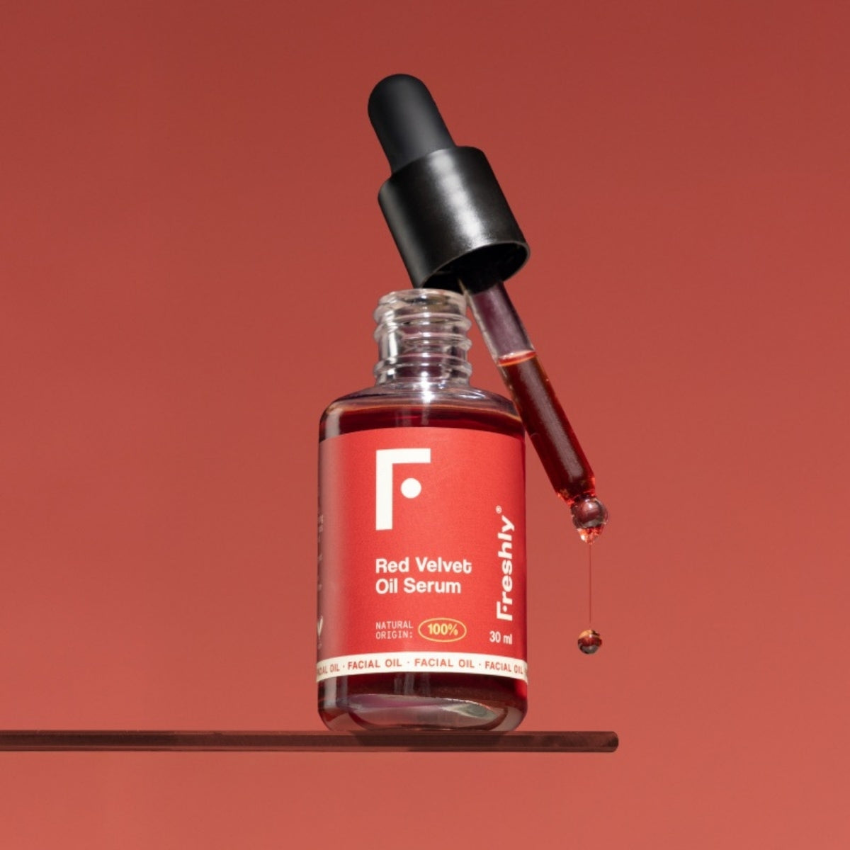 Freshly Cosmetics Red Velvet Oil Serum con 15 aceites vegetales orgánicos