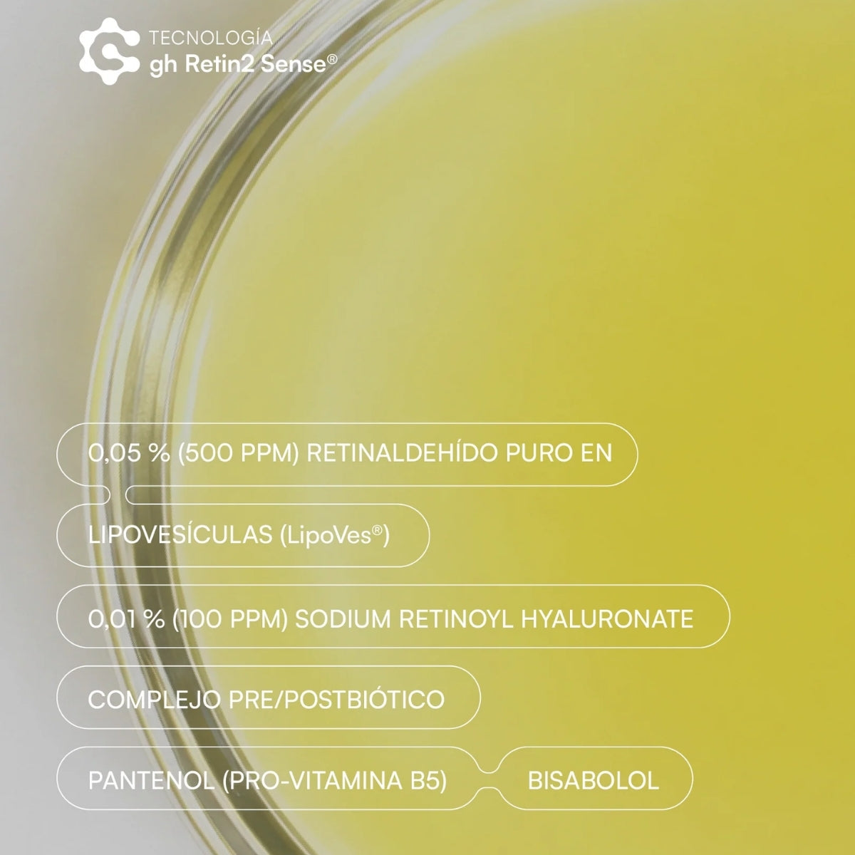 Gema Herrerías GH 600 Retinal-R Serum 30 ml, tratamiento de noche de uso progresivo