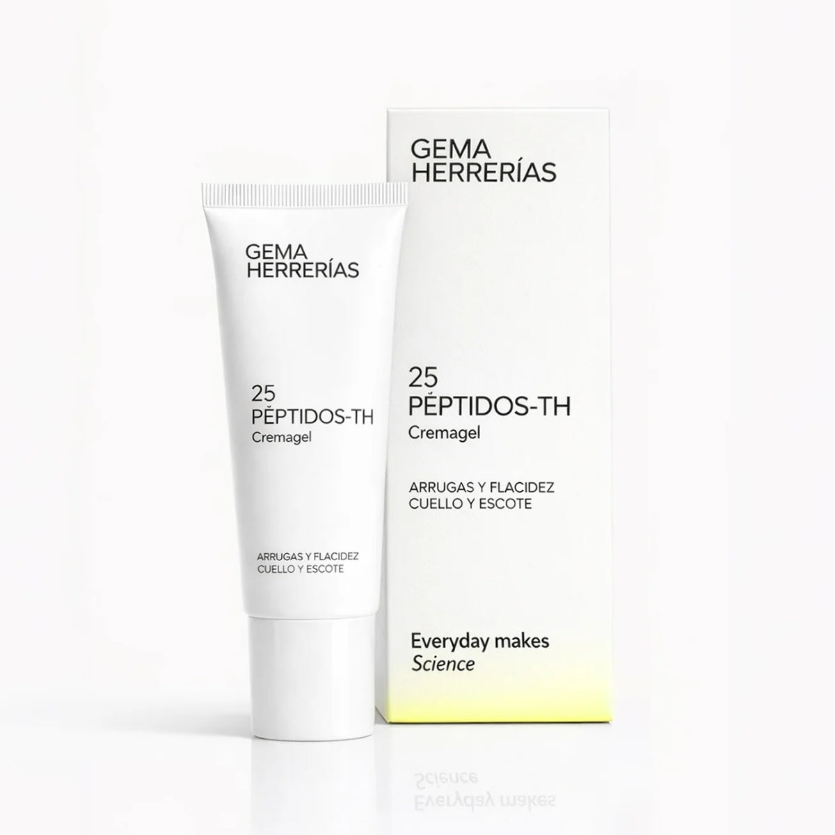 Gema Herrerías GH 25 Péptidos-TH Cremagel con un 2,5% de complejo de palmitoyl tripeptide-5