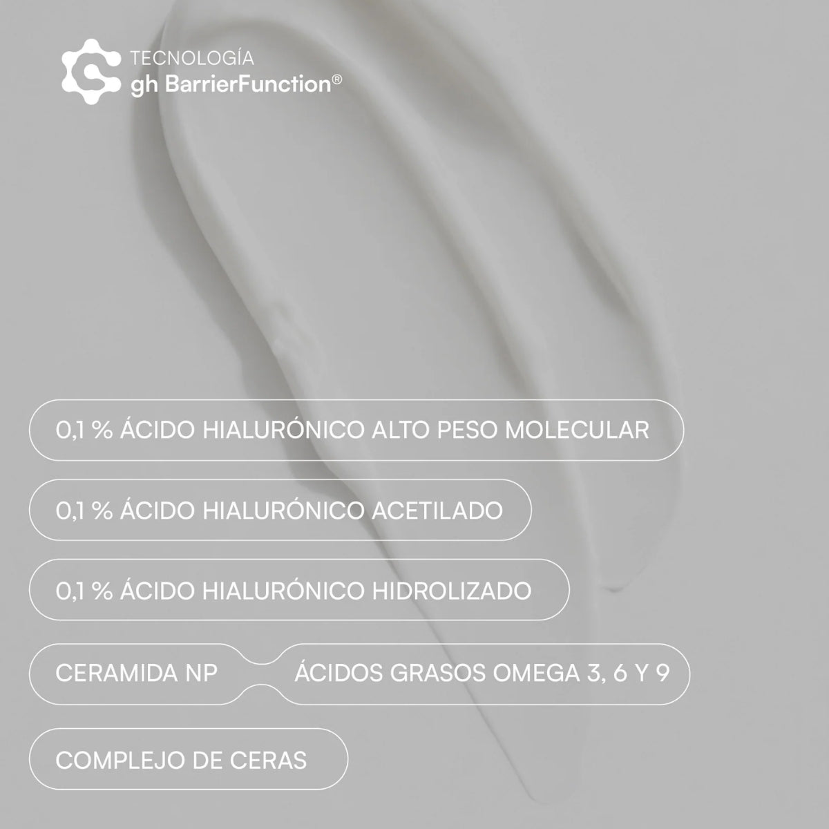 Gema Herrerías GH Crema Función Barrera Piel Seca, formulada para pieles secas