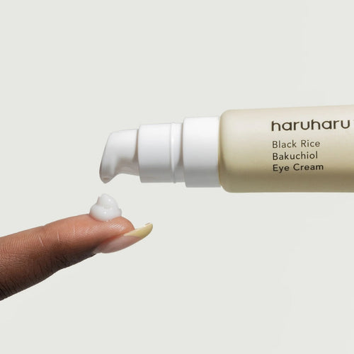 HaruHaru Wonder Black Rice Bakuchiol Eye Cream con bakuchiol, la alternativa vegetal al retinol