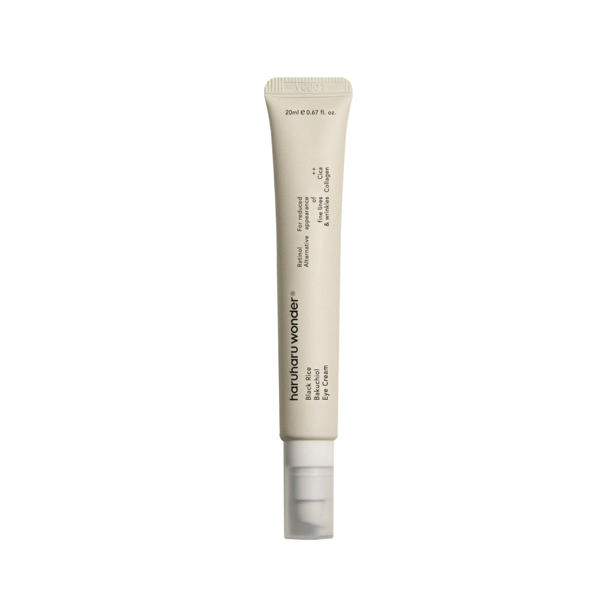 HaruHaru Wonder Black Rice Bakuchiol Eye Cream, crema contorno de ojos 20 ml