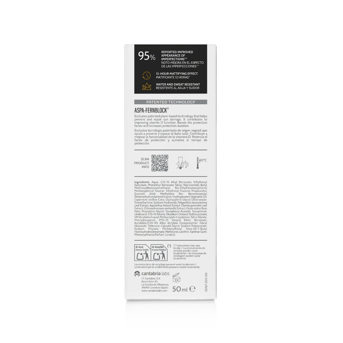 360° Acnimat SPF 50+ 50 ml