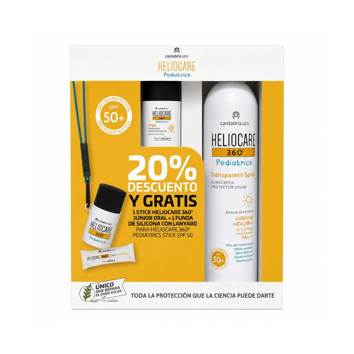 Pack Deporte Spray Solar + Sport Stick 100 ml