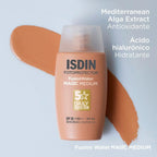 Isdin Fotoprotector Fusion Water Magic Medium, efecto buena cara para el día a día