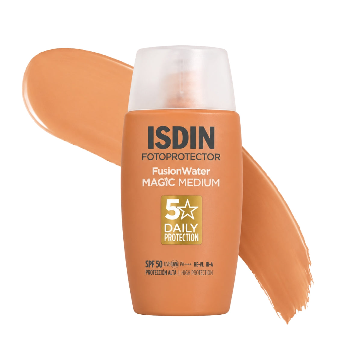 Fotoprotector SPF 50 Fusion Water Magic Medium 50 ml