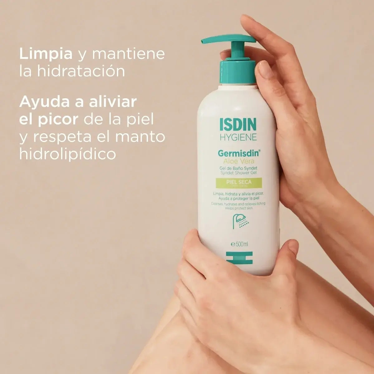 Isdin Germisdin Aloe Vera, higiene corporal de uso diario