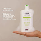 Isdin Shampoo Anticaspa Grasa Nutradeica, reduce el exceso de sebo del cuero cabelludo