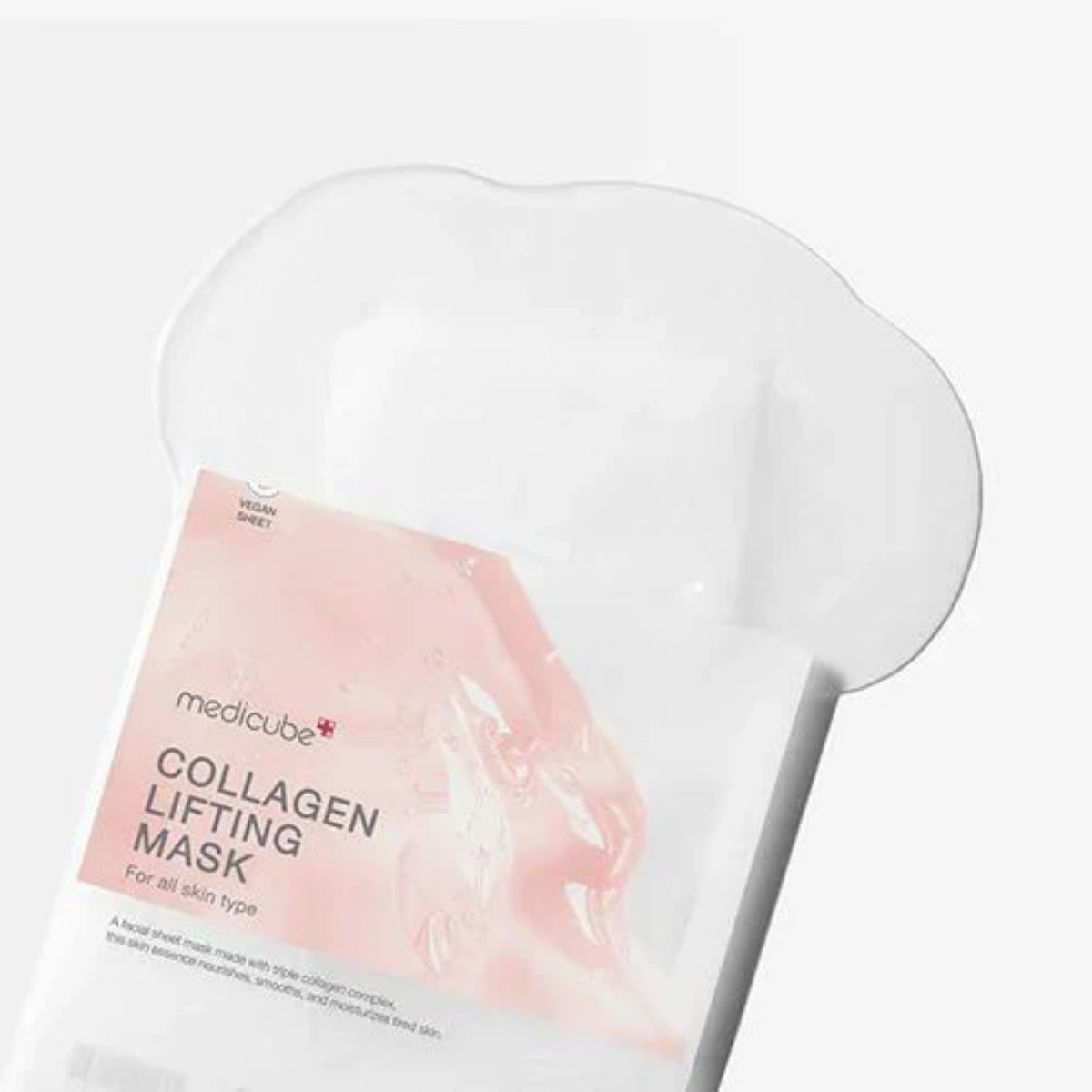 Medicube Collagen Lifting Mask, mascarilla de tejido facial reafirmante con colágeno