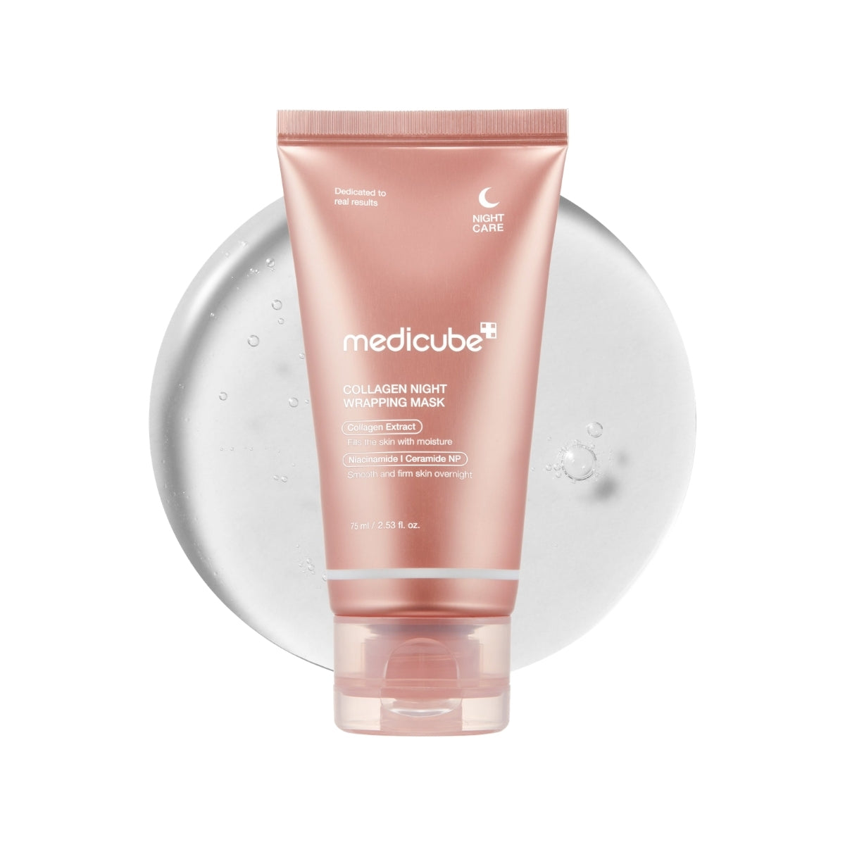 Medicube Collagen Night Wrapping Peel Off Mask, mascarilla de noche facial 75 ml