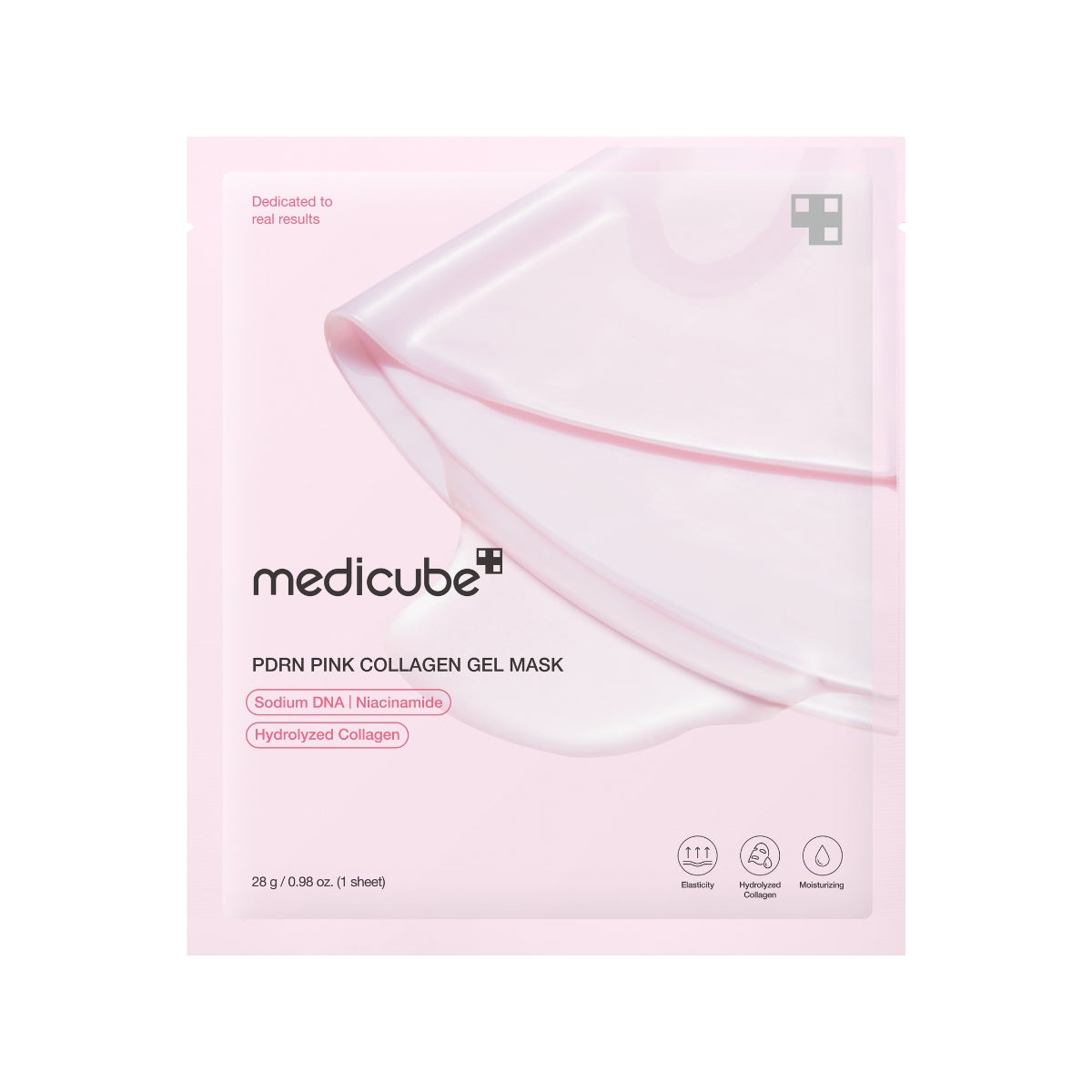 PDRN Pink Collagen Gel Mask · Mascarilla facial 28 g