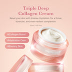 Medicube Triple Collagen Cream con niacinamida que unifica el tono y aporta luminosidad