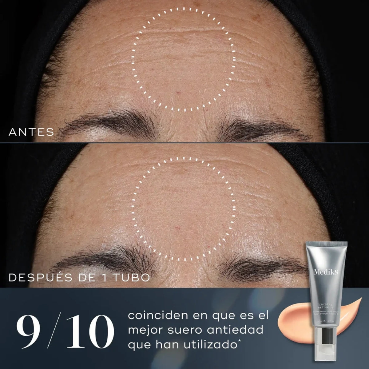 MEDIK8 Crystal Retinal 20, fórmula vegana sin perfume ni alcohol