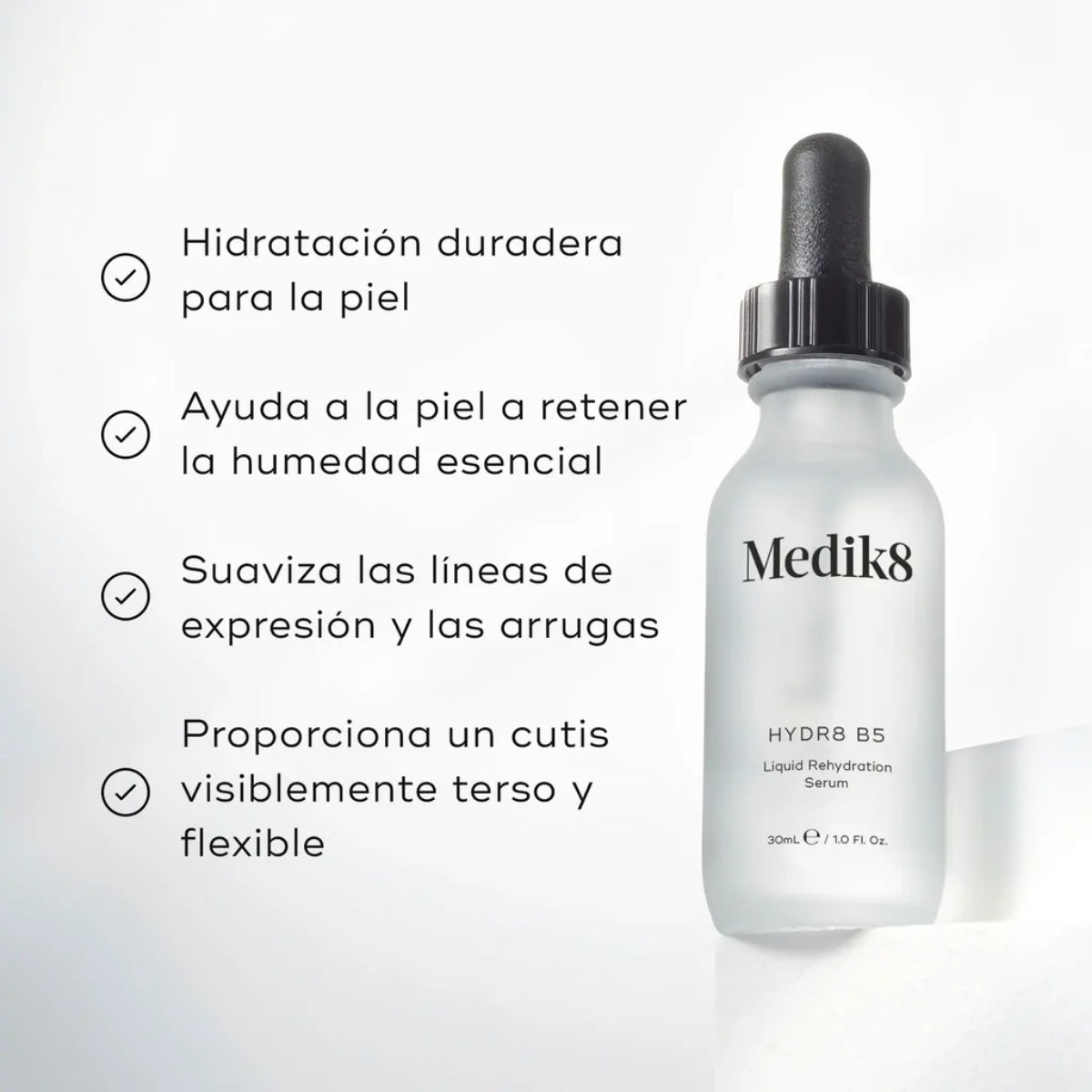 MEDIK8 Hydr8 B5 con ácido hialurónico de múltiples pesos moleculares