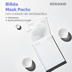 Mixsoon Bífida Mask, formato jelly-sheet que forma un cojín de gel al contacto con el agua