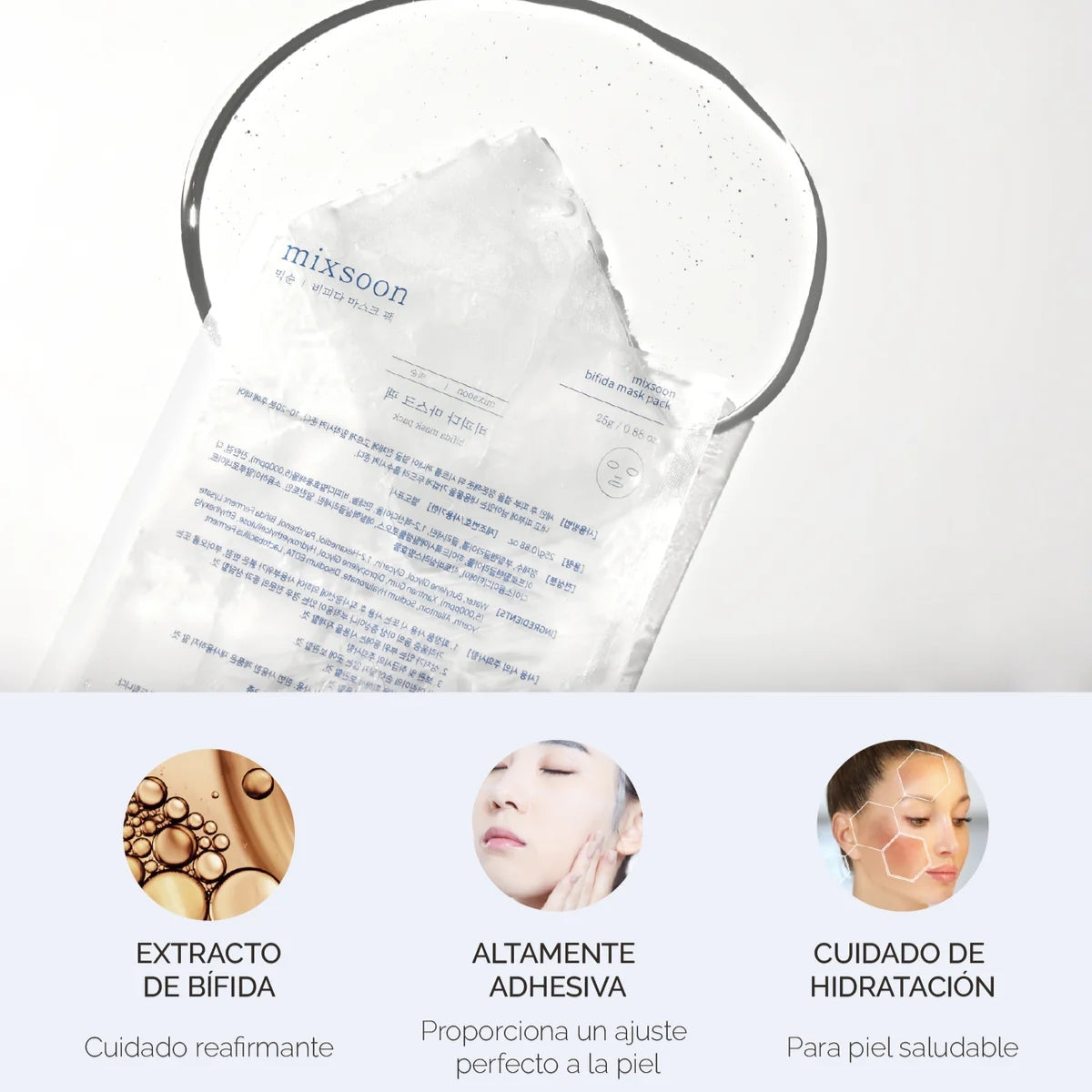 Mixsoon Bífida Mask, probiótico que calma y repara la barrera cutánea