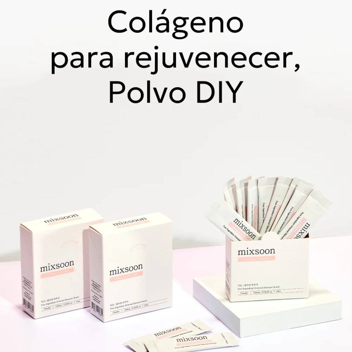 Mixsoon Collagen Powder Stick, refuerza la barrera cutánea y potencia la firmeza y la elasticidad
