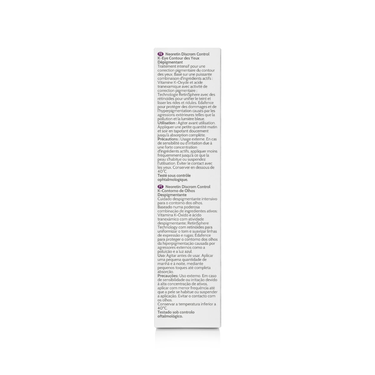 Discrom Control K · Contorno de ojos despigmentante 15 ml