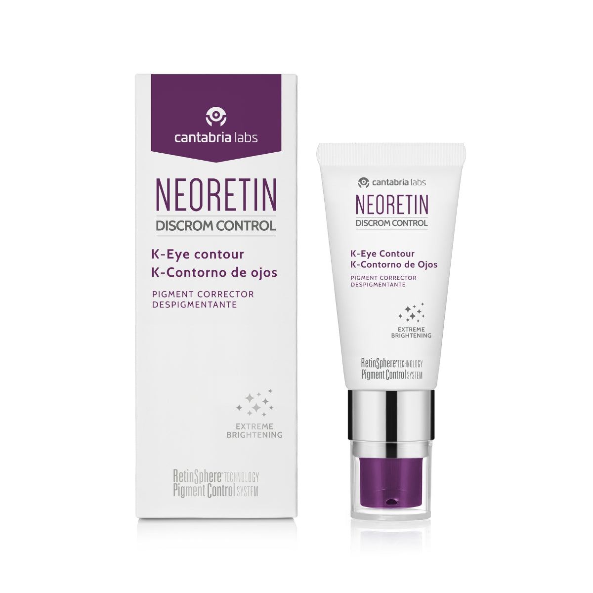 Discrom Control K · Contorno de ojos despigmentante 15 ml