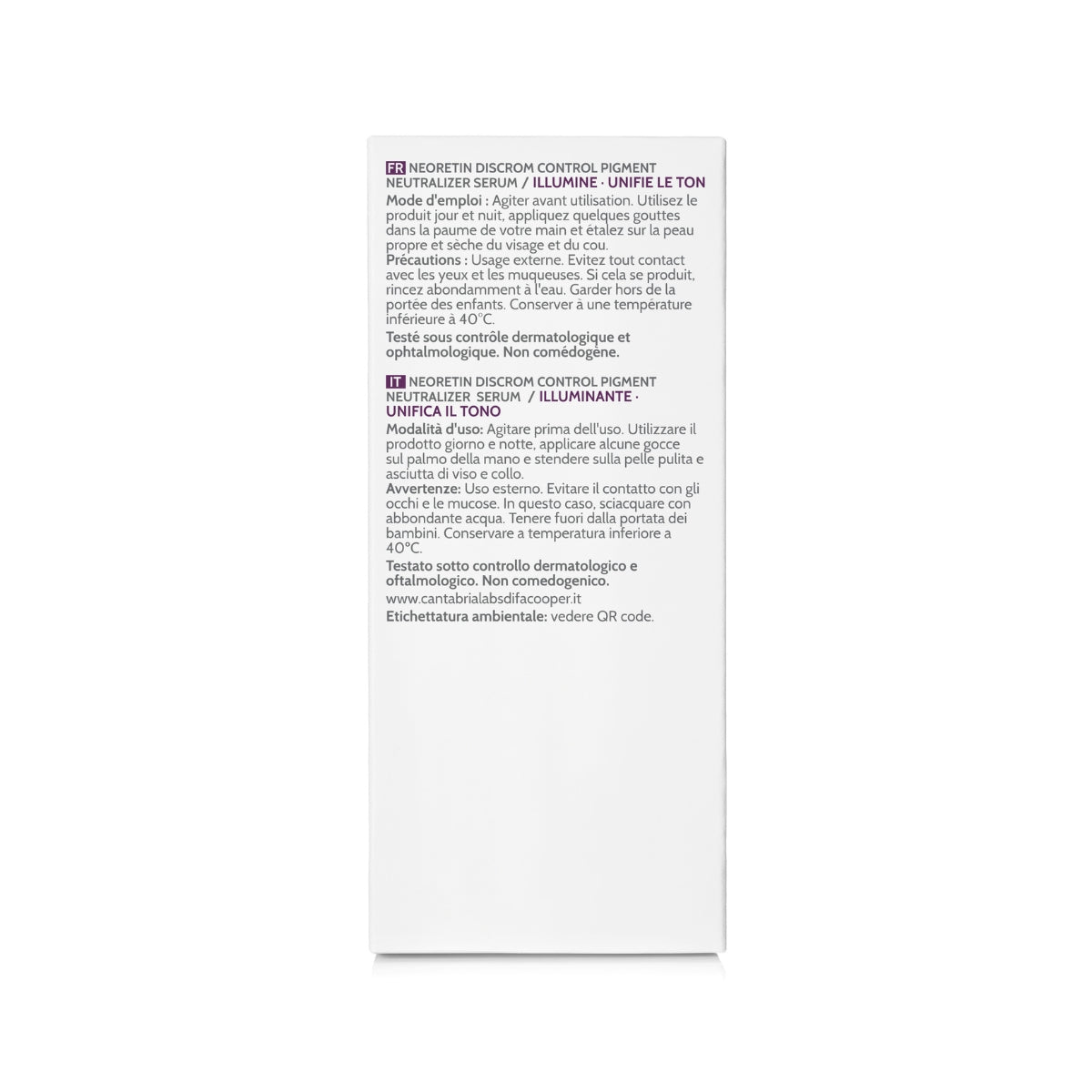 Discrom Control Pigment Neutralizer Serum 30 ml