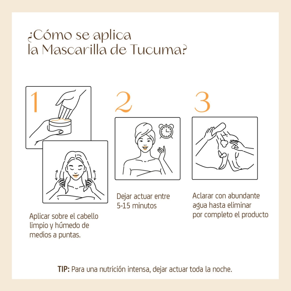 Tucuma Mascarilla capilar 250 ml