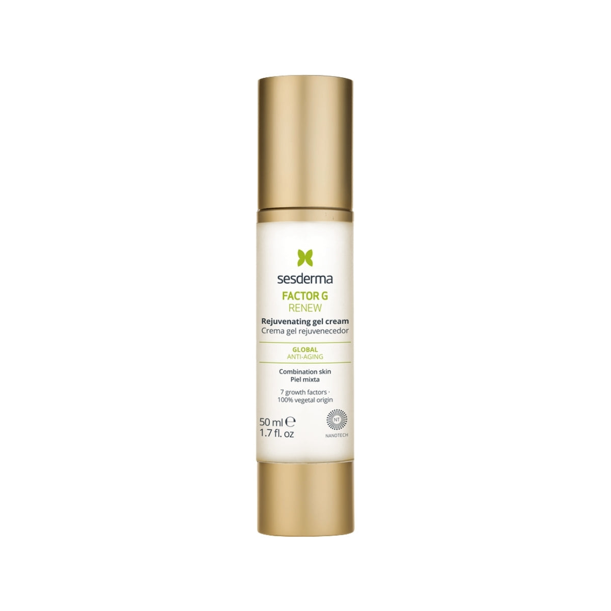 Sesderma Factor G Renew Crema Gel Rejuvenecedor, crema antiedad facial 50 ml