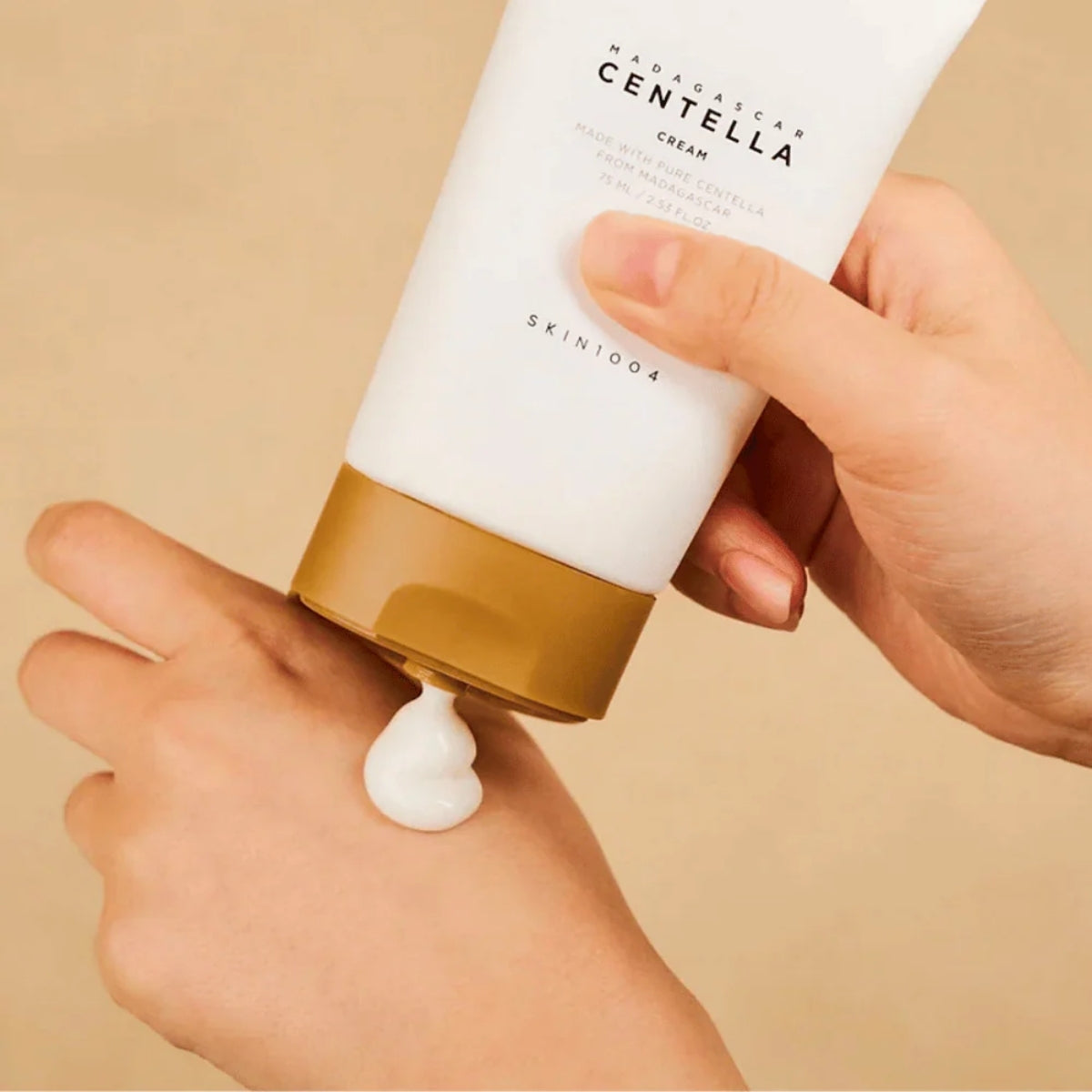 SKIN1004 Madagascar Centella Cream con un 72% de extracto de centella asiática