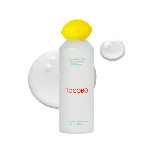 Tocobo AHA BHA Lemon Toner, tónico exfoliante facial 150 ml