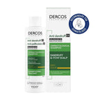 Vichy Dercos Champú Anticaspa Cabello Seco, champú DS formulado para cabello seco