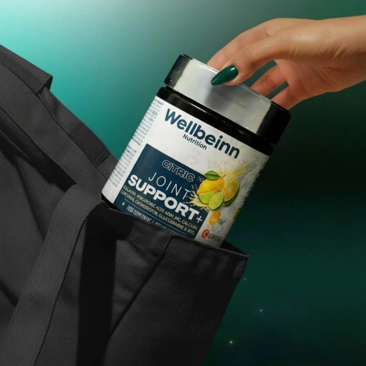Wellbeinn Joint Support+ con membrana de huevo Ovomet y cúrcuma Cursol