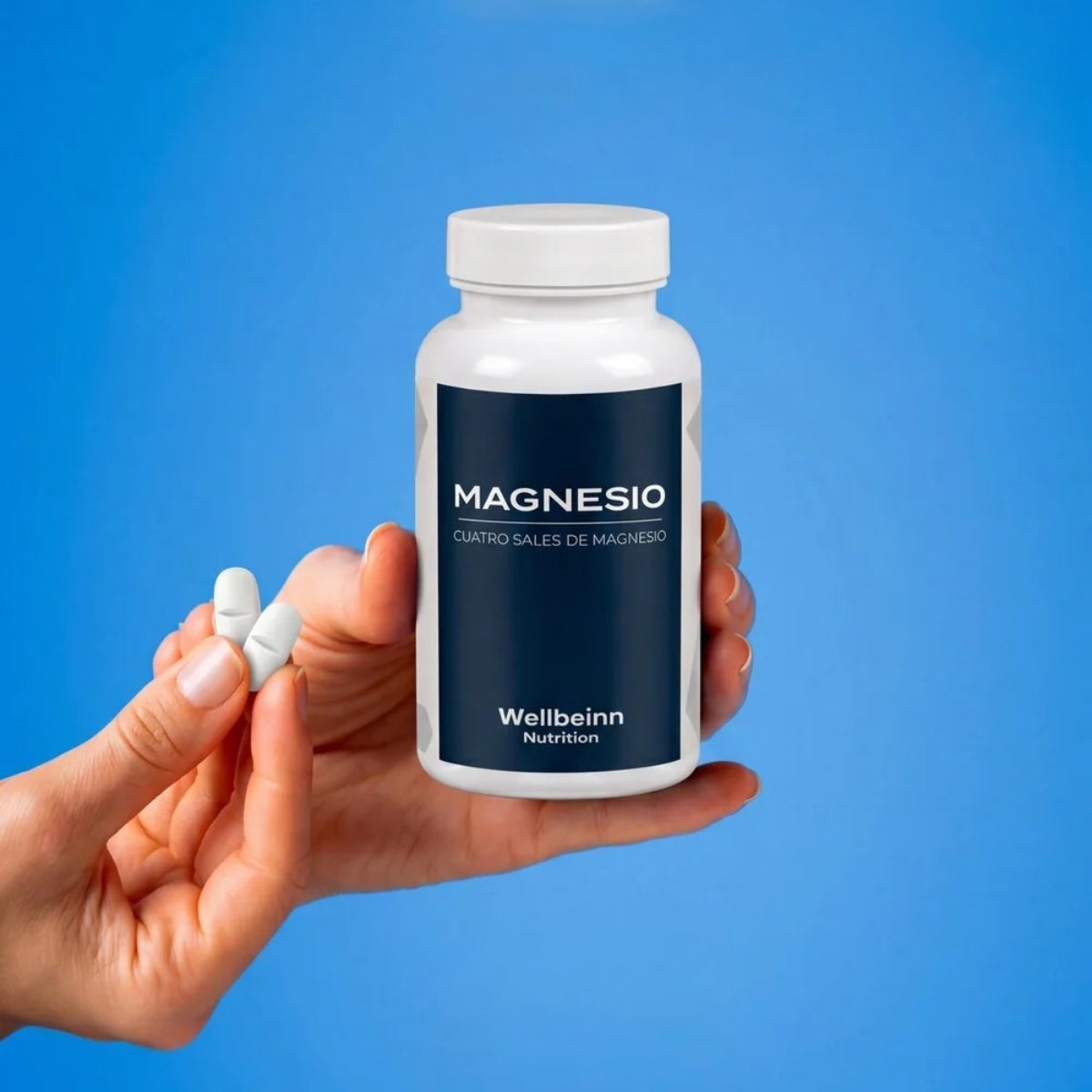 Wellbeinn Magnesio Matrix con citrato, bisglicinato, malato y taurinato de magnesio