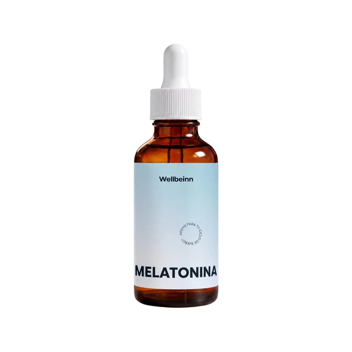 Wellbeinn Melatonina + Vitamina B6, melatonina líquida sublingual 50 ml