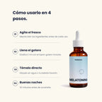 Wellbeinn Melatonina + Vitamina B6, absorción sublingual para acelerar el efecto